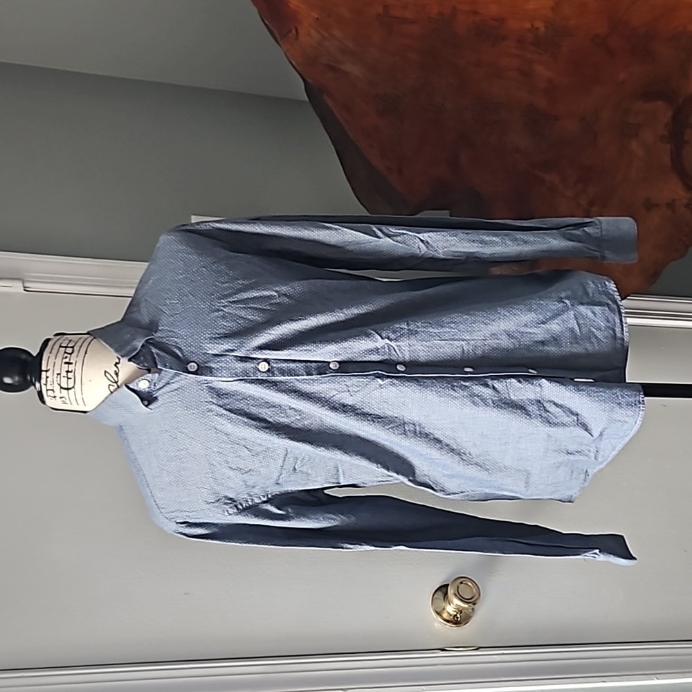 Fabrika prime super slim button down shirt